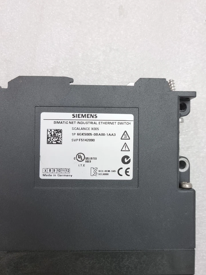 Siemens 6GK5005-0BA00-1AA3 SCALANCE X005 SimaticNet Industrial Ethernet Switch